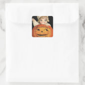  Halloween kind pompoen Vakantie sticker (Tas)