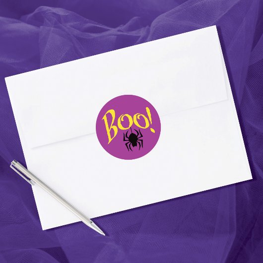 Halloween Kinder Boo Ronde Sticker