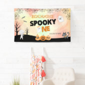 Halloween Kinder kostuum 1e verjaardagsfeest Spandoek (Insitu)