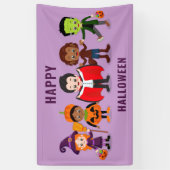 Halloween Kinder Schattigee kostuumfeest Spandoek (Verticaal)