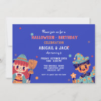 Halloween Kinder uitnodiging
