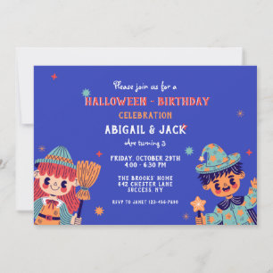 Halloween Kinder uitnodiging