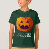 Halloween Kinderen basic T-shirt (Voorkant)
