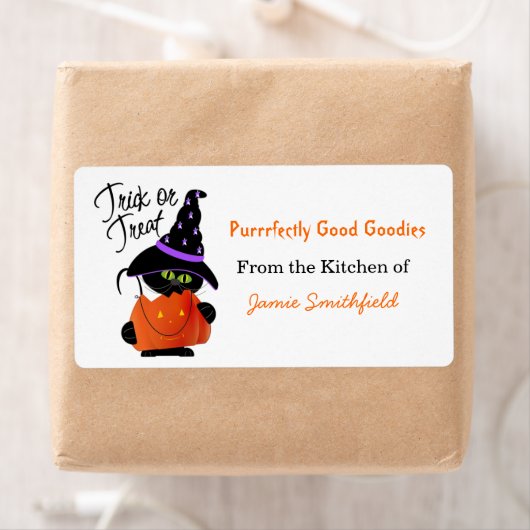 Halloween Kitchen Labels (Insitu)