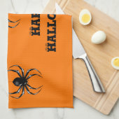 Halloween Kitchen Towel Theedoek (Quarter Fold)