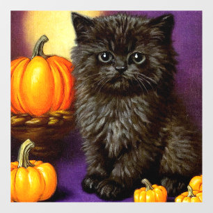 Halloween kitten Raamsticker
