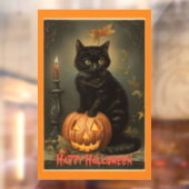  Halloween Kitten venster Cling Raamsticker (Vel 2)