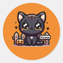 Halloween Kitten Vicious Schattige Cat