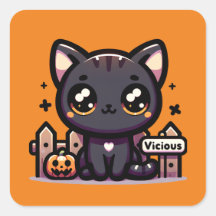 Halloween Kitten Vicious Schattige Cat