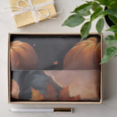 Halloween Kitty Cat in een heks Pet Decoupage Tissuepapier (Geschenk)