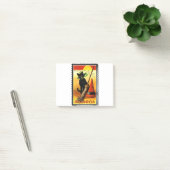 Halloween Kitty Zit Heksenhoed Post-it® Notes (Kantoor)