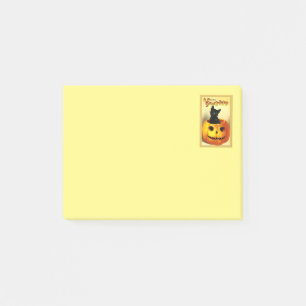 Halloween Kitty zit in Jack O Lantern Post-it Post-it® Notes