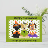 Halloween Klant Bedankt (Staand voorkant)