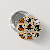 Halloween klassiekers ronde button 3,2 cm (Voorkant /achterkant)
