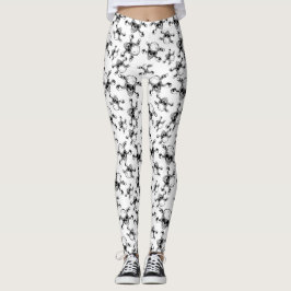 Halloween-kleding - schedel en kruisbeenderen Spoo Leggings