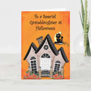 Halloween kleindochter kaart