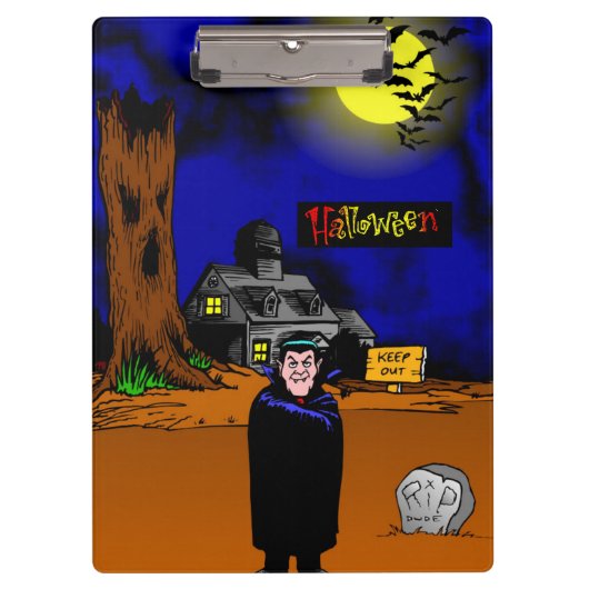 Halloween-klembord Klembord (Voorkant)