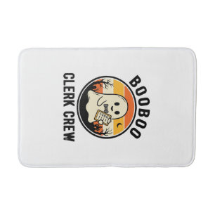 Halloween Klerk BooBoo Geest Crew Vintage_1 Badmat