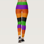 Halloween kleuren heks leggings (Achterkant)