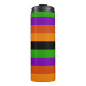 Halloween kleuren heks thermosbeker (Voorkant)