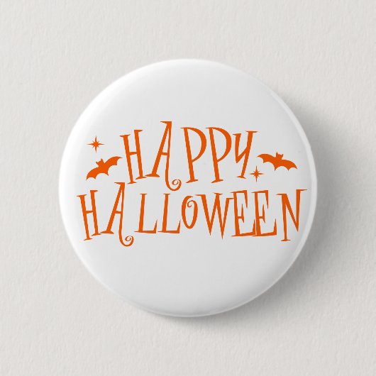 Halloween Knopspeld Ronde Button 5,7 Cm (Voorkant)