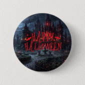 Halloween Knopspeld Ronde Button 5,7 Cm (Voorkant)