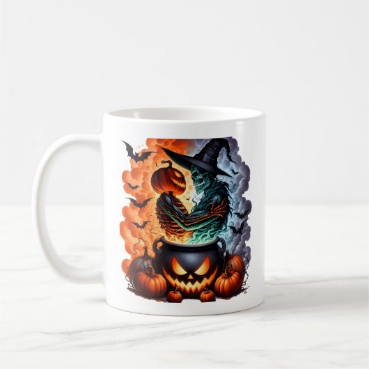 Halloween Knuffels Koffie Mok (Links)