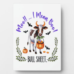 Halloween Koe Stier Laken Fotoplaat