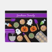 HALLOWEEN KOEKJES PARTIJ DEURMAT (Voorkant)