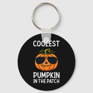 Halloween koelste pompoen in de patch boys Girls Sleutelhanger