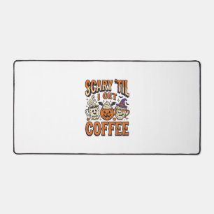 Halloween Koffie Eng Tot Koffie Vintage T-shirt_ Bureaumat