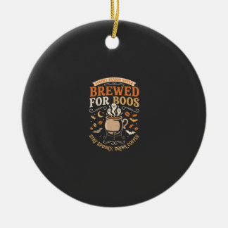 Halloween Koffie Geest Viering Keramisch Ornament