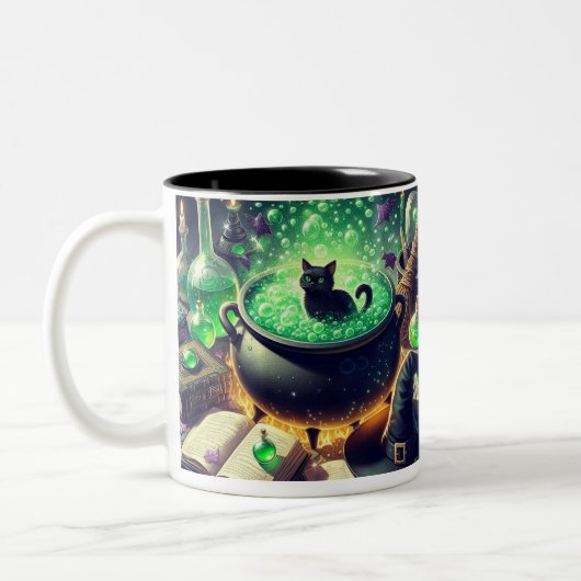 Halloween koffie mok (Links)