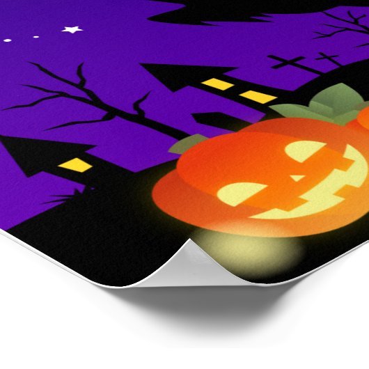 HALLOWEEN KOMT SNEL IN POSTER (Hoek)