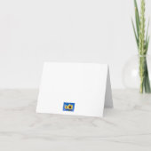 Halloween Konijn Hoppy Halloween! Kaart (Achterkant)