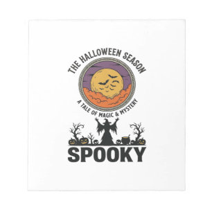 Halloween Koningin Little Miss Retro Heks_1 Notitieblok