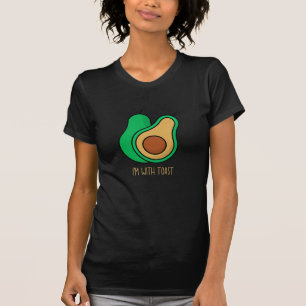 Halloween kostuum Avocado grappige koppels matchin T-shirt