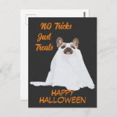 halloween-kostuum briefkaart (Voorkant / Achterkant)