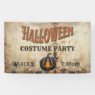 Halloween Kostuum Feest    Halloween Party Spandoek
