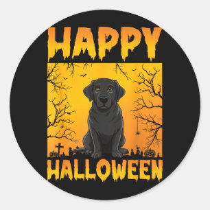 Halloween Kostuum Mannen Vrouwen Kinderen Grappig Ronde Sticker