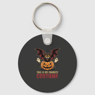 Halloween Kostuum Monster Pompoen Gotische Vector  Sleutelhanger