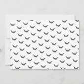 Halloween Kostuum Party Kinder Kaart (Achterkant)