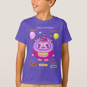 Halloween Kostuum Party Monsters Spooky Fun Dance T-shirt