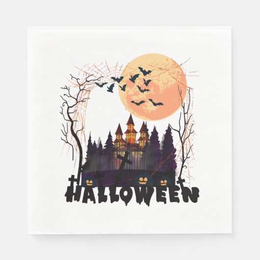 Halloween-kostuum Servet (Voorkant)