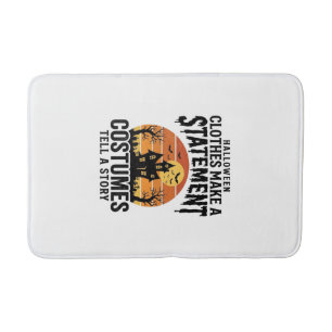 Halloween Kostuum Statement Vintage Shirt Ontwerp_ Badmat