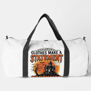Halloween Kostuum Statement Vintage Vector T-shirt Plunjezak