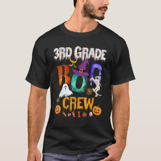 Halloween kostuum voor 3e klas Boo Crew leraar lee T-shirt