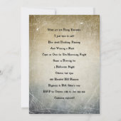 Halloween kostuumfeest kaart (Achterkant)