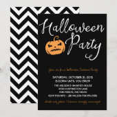 Halloween kostuumfeest, Kinder of volwassen feest Kaart (Voorkant / Achterkant)