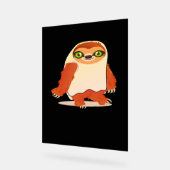 Halloween kostuums luipen Oversized T-Shirt Acryl Bord (Hoek)